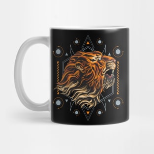 TIGER SACRED GEOMETRY Mug